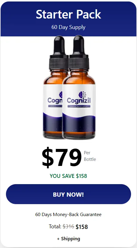 CogniZil 60 day supply